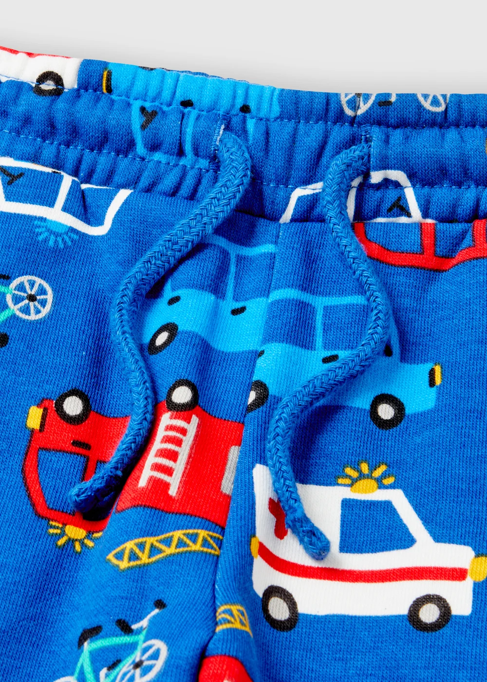 Boys Blue Vehicle Print Joggers (1-7yrs) - Age 1 - 1.5 Years Image 2