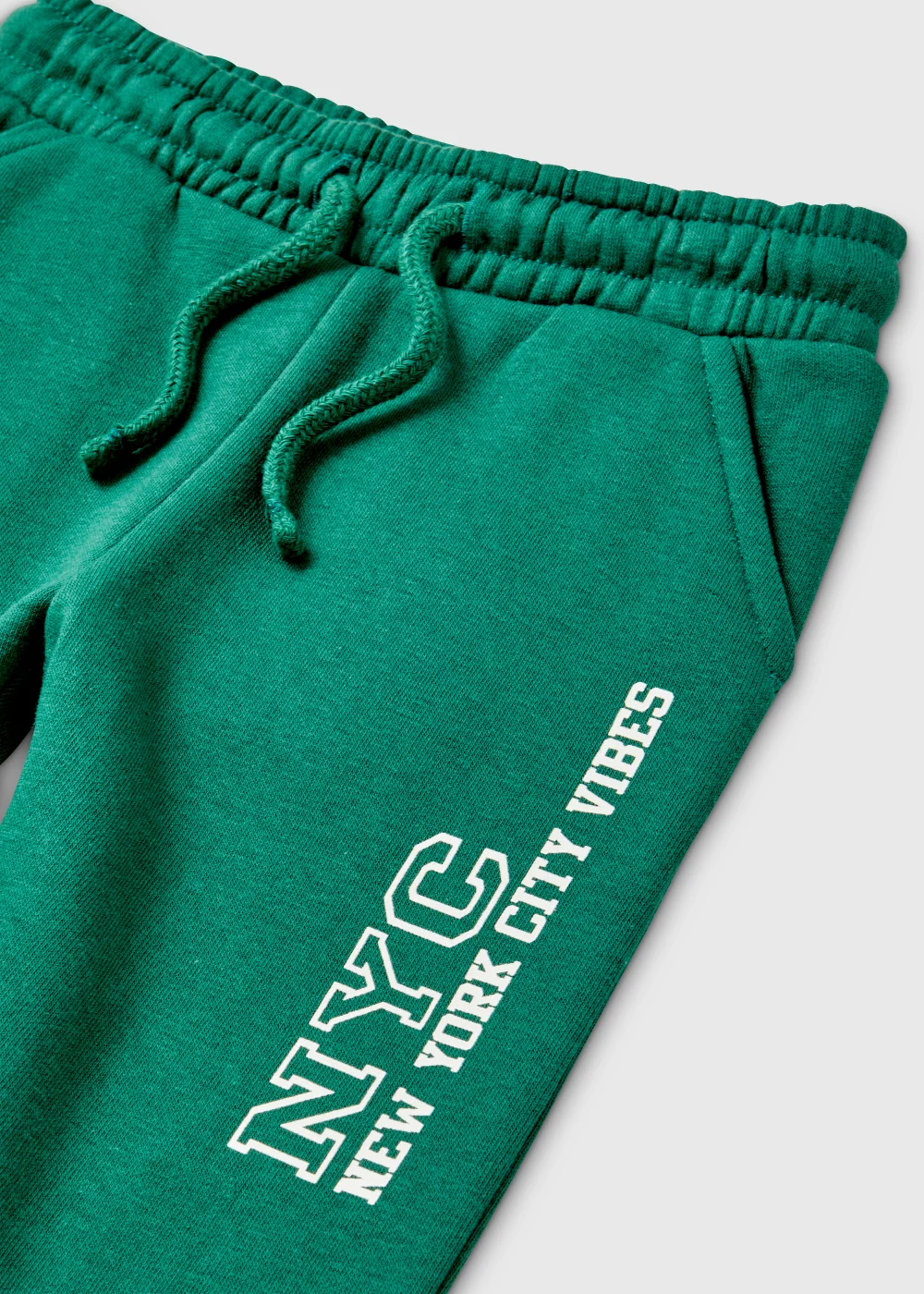 Boys Green New York Print Joggers (1-7yrs) - Age 1 - 1.5 Years Image 2