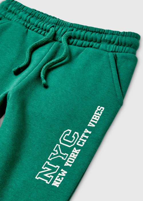 Boys Green New York Print Joggers (1-7yrs) - Age 1 - 1.5 Years Image 2