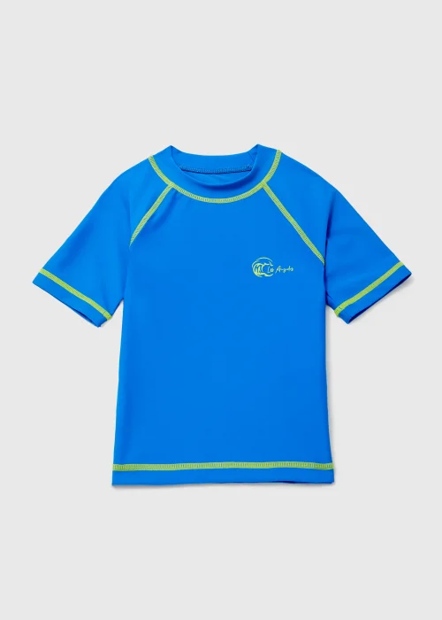 Boys Blue Rash Vest (1-6yrs) - 1 to 1 half years Image 1