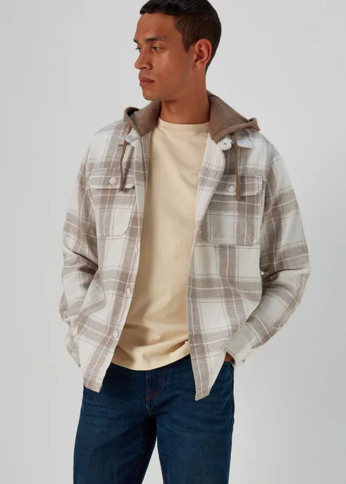 Beige Essential Crew Neck T-Shirt - S Image 4