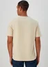 Beige Essential Crew Neck T-Shirt - S Image 2