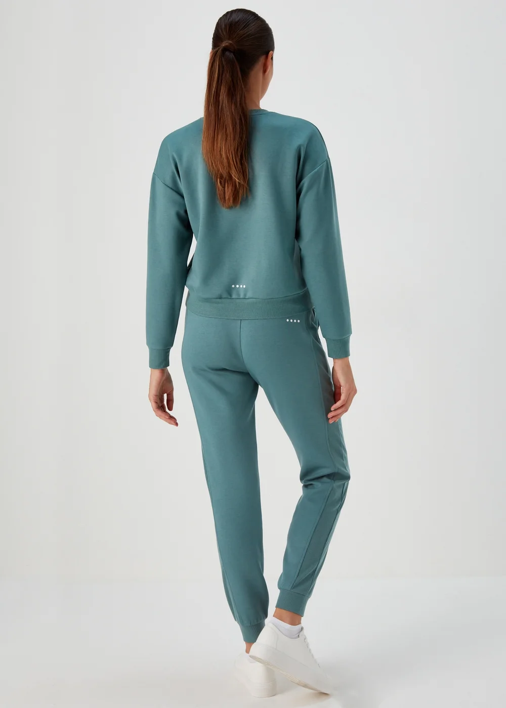 Souluxe Teal Co Ord Sports Joggers - S Image 2