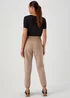 Souluxe Beige Woven Co Ord Sports Joggers - Small Image 2