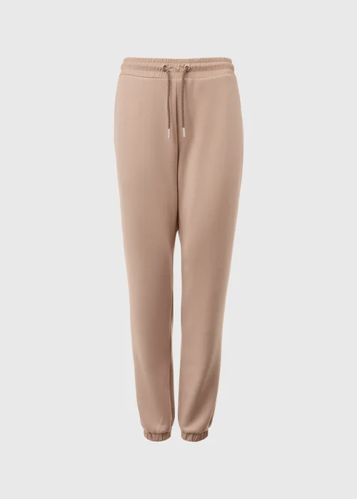 Souluxe Beige Woven Co Ord Sports Joggers - Small Image 5