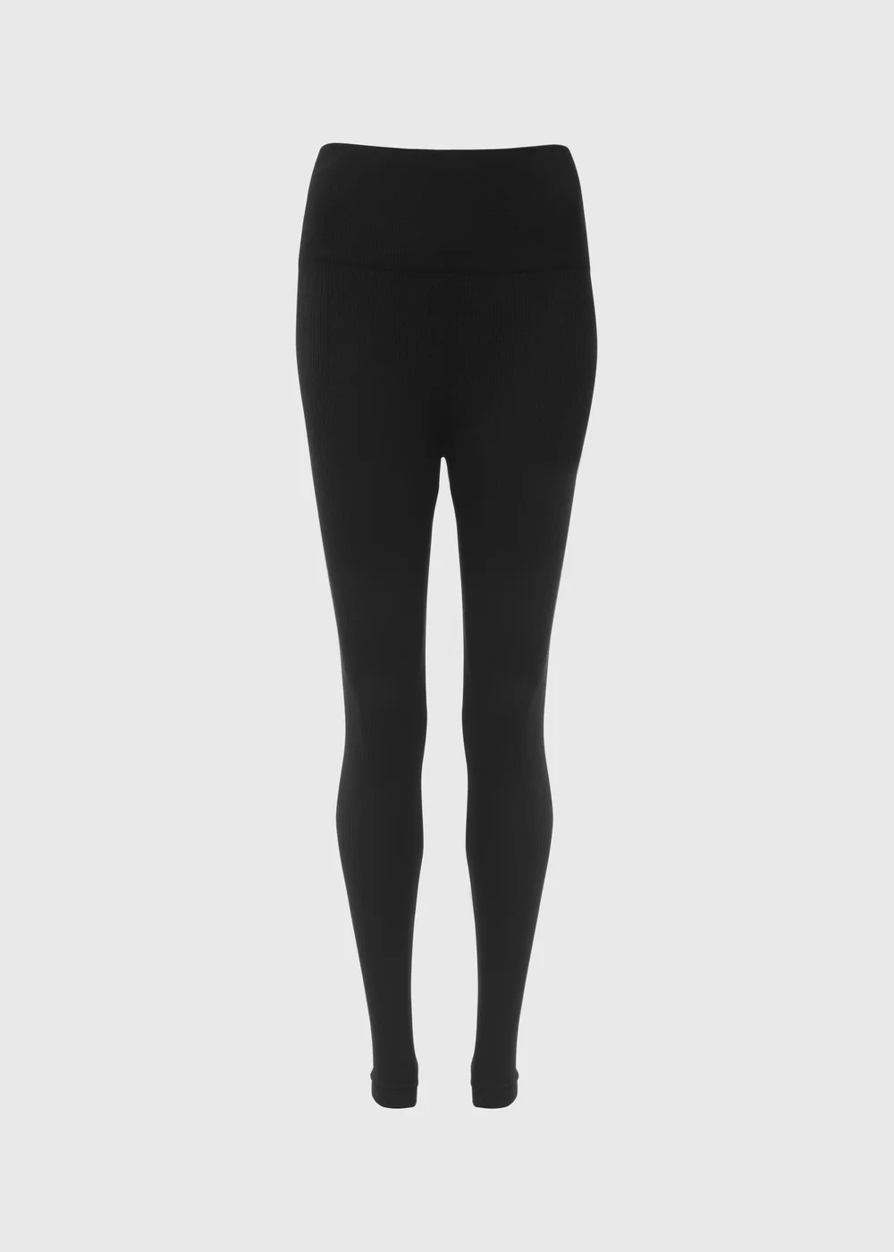 Black Seamless Leggings - S Image 5