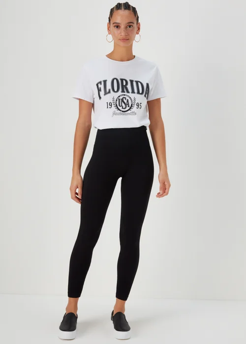Black Seamless Leggings - S Image 1