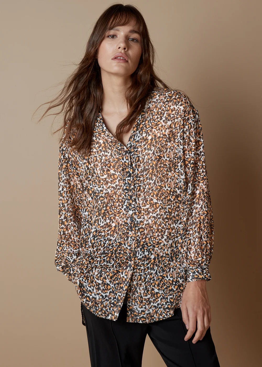 Et Vous Animal Print Blouse - 8 Image 2