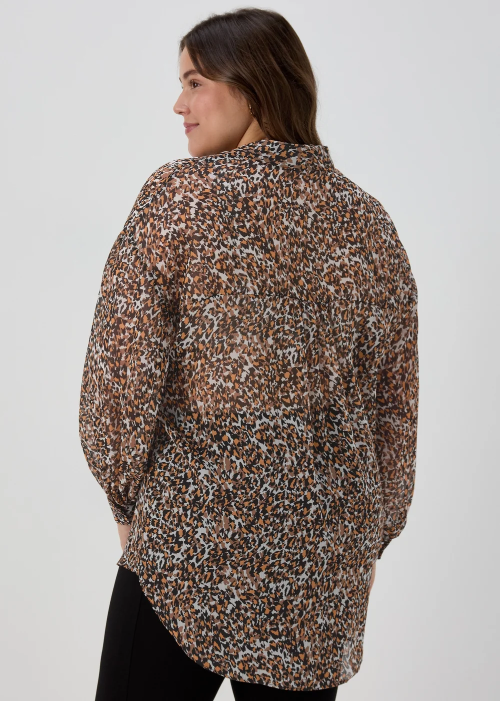 Et Vous Animal Print Blouse - 8 Image 3