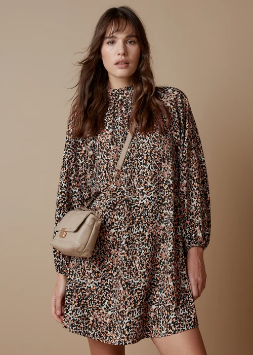 Et Vous Multicoloured Print Tunic Mini Dress - 8 Image 1