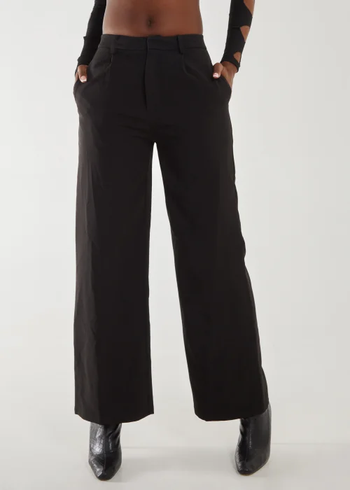 Pink Vanilla Black Wide Leg Trousers - 8 Image 2