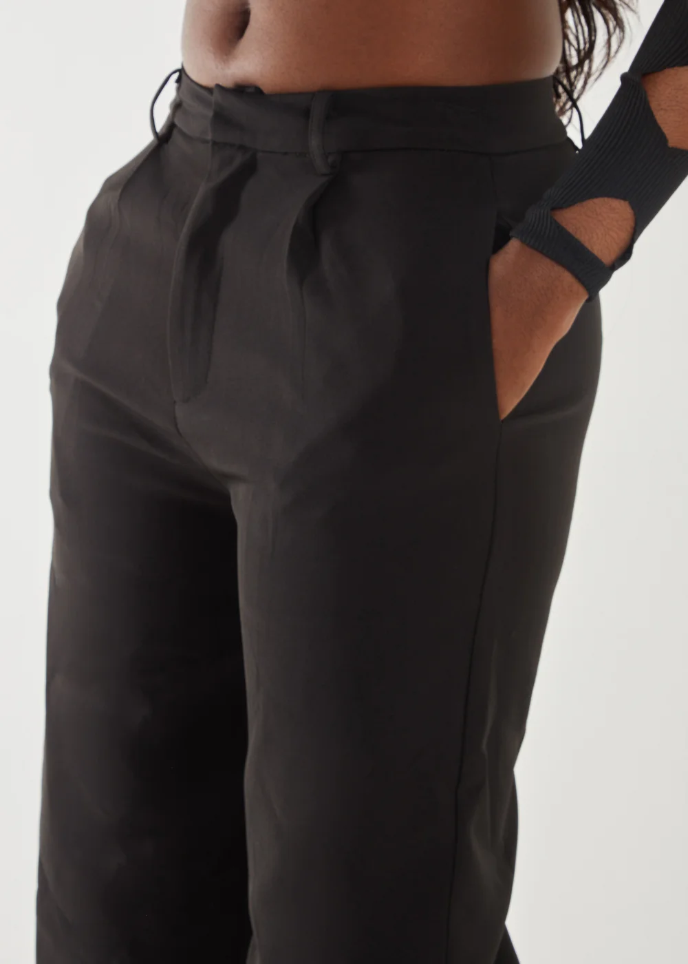 Pink Vanilla Black Wide Leg Trousers - 8 Image 4