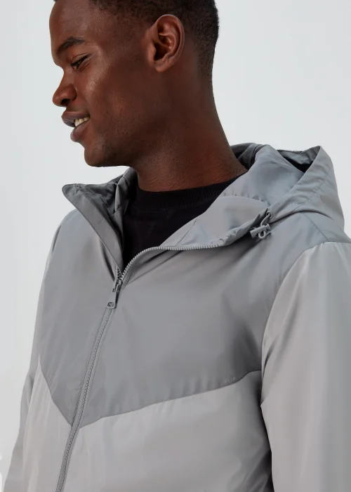 Grey Windbreaker Jacket - XS Image 3