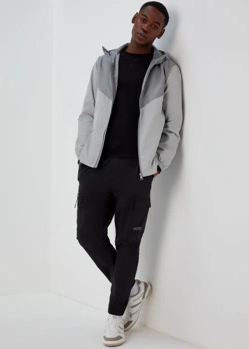 Grey Windbreaker Jacket - XS Image 4