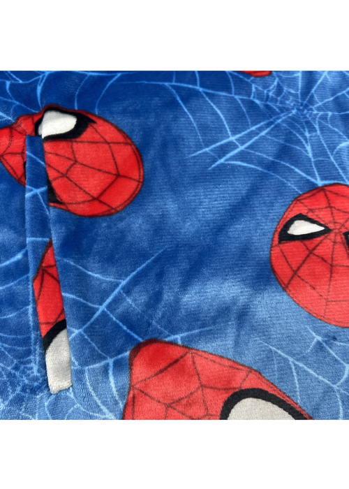 HUGZEE Kids Spiderman Heads Up Wearble Hooded Throw - Small Image 4