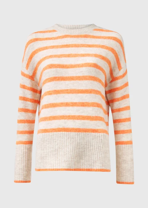 Orange Stripe Jumper - XS Image 5