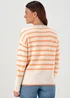 Orange Stripe Jumper - XS Image 2