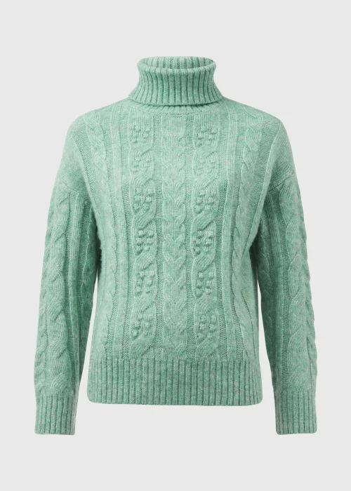 Aqua Cable Knit Jumper - XS Image 5