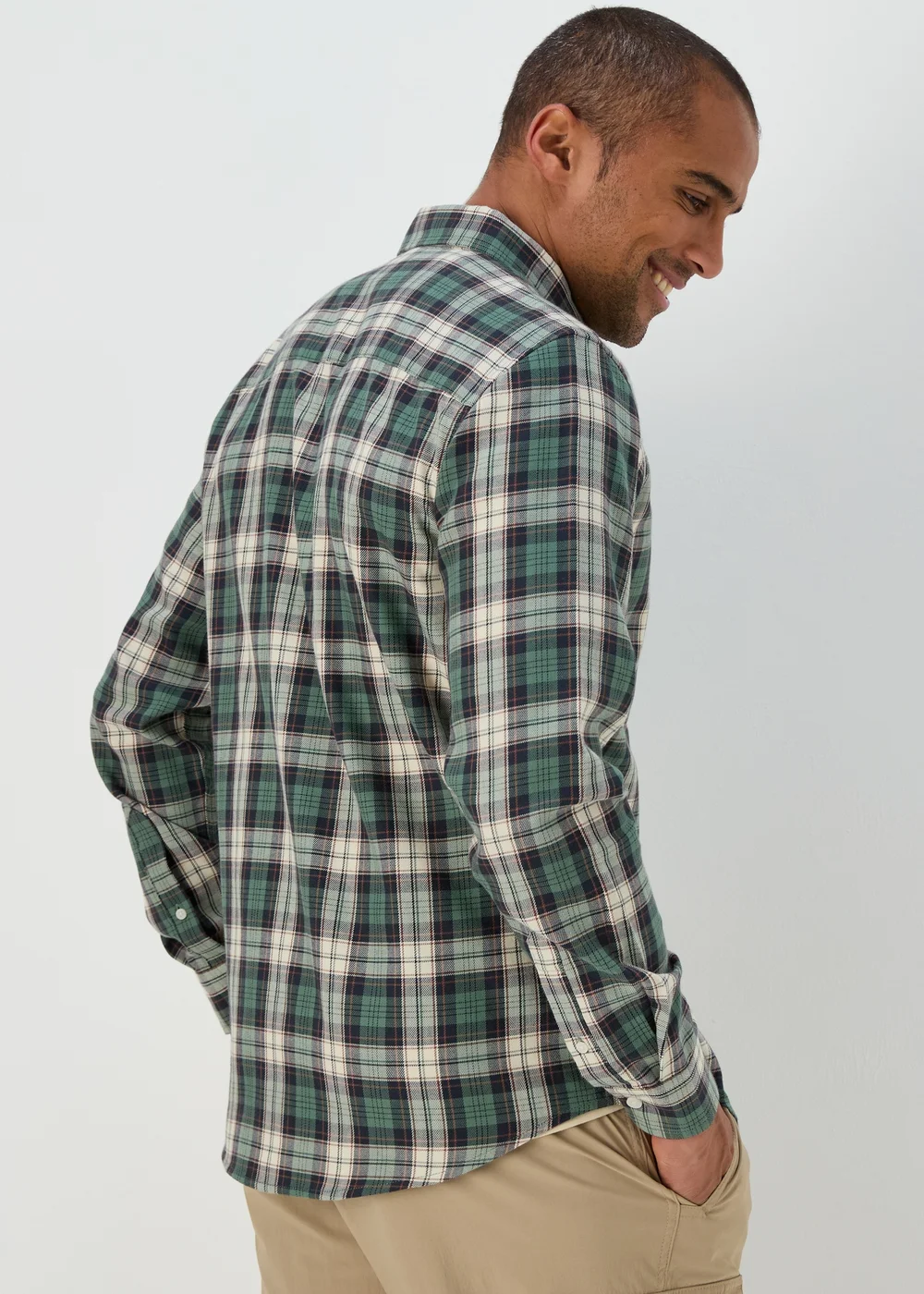 Green Check Shirt - Small Image 2