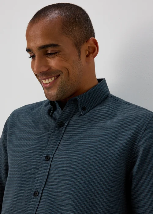 Blue Dogtooth Shirt - S Image 3