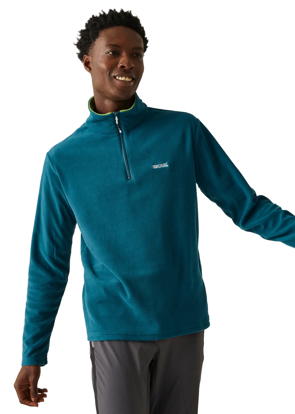 Regatta Blue Teal Moroccan Thompson Fleece - S Image 1