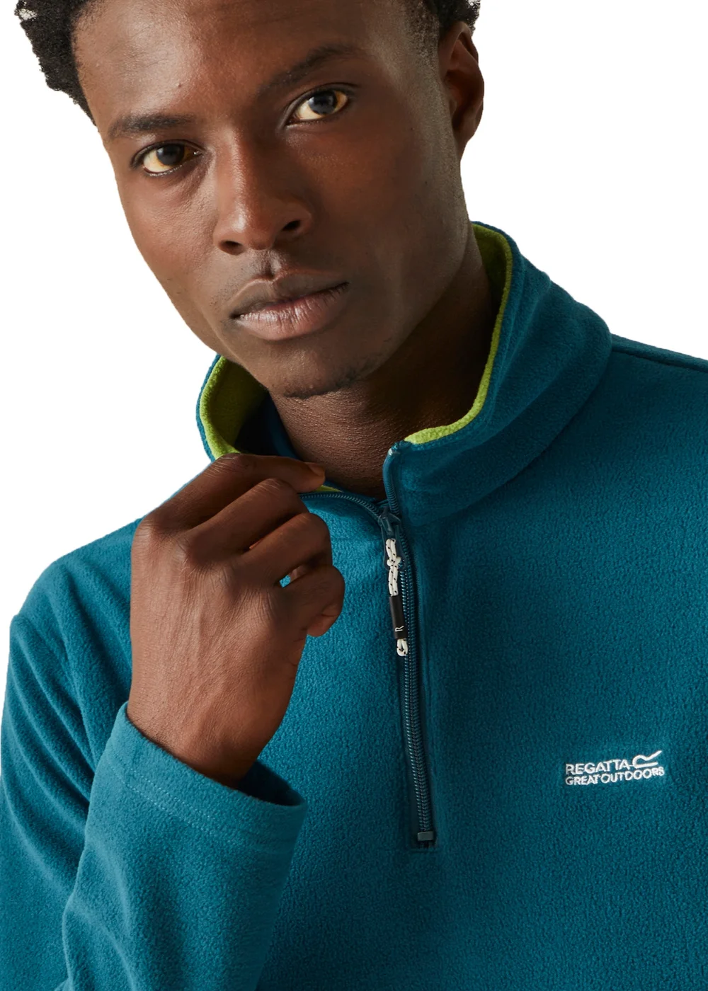 Regatta Blue Teal Moroccan Thompson Fleece - S Image 3