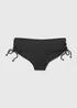 Black Textured Short Bikini Briefs - Size 6 Image 4