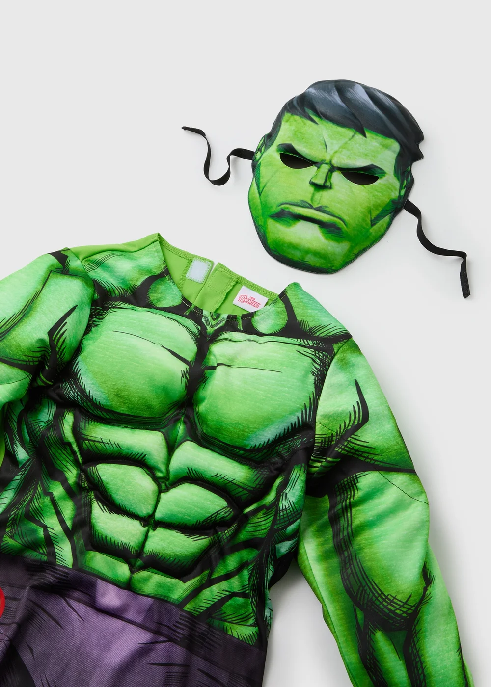 Kids Marvel Hulk Fancy Dress Costume (3-9yrs) - 3 Yrs Image 2