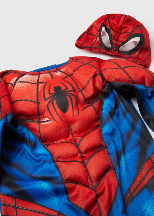 Kids Marvel Red & Blue Spider-Man Fancy Dress Costume (3-9yrs) - 3 Yrs Image 2