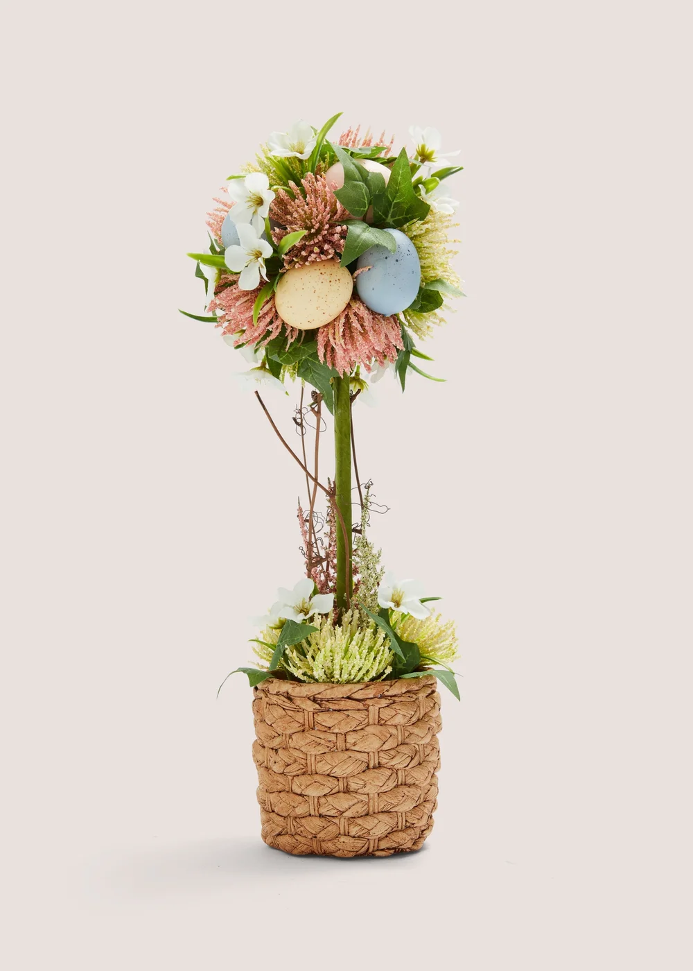 Multicoloured Easter Egg Topiary Tree (14x14x42CM) Image 1