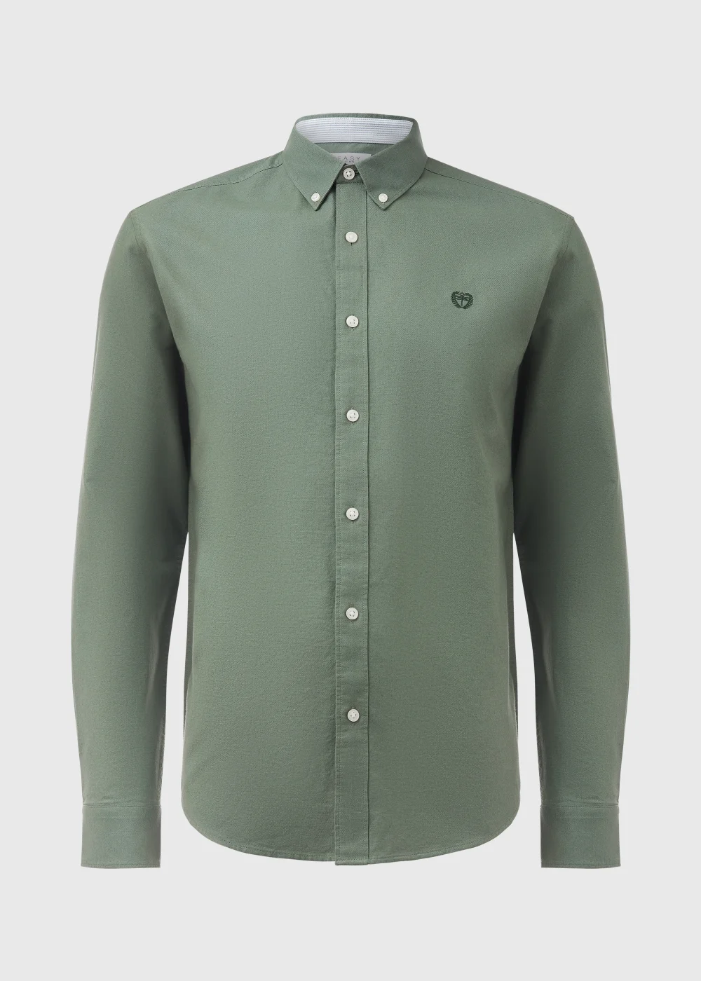 Green Oxford Long Sleeve Shirt - S Image 5