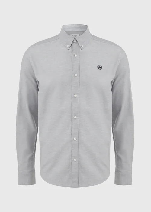 Grey Oxford Shirt - S Image 5