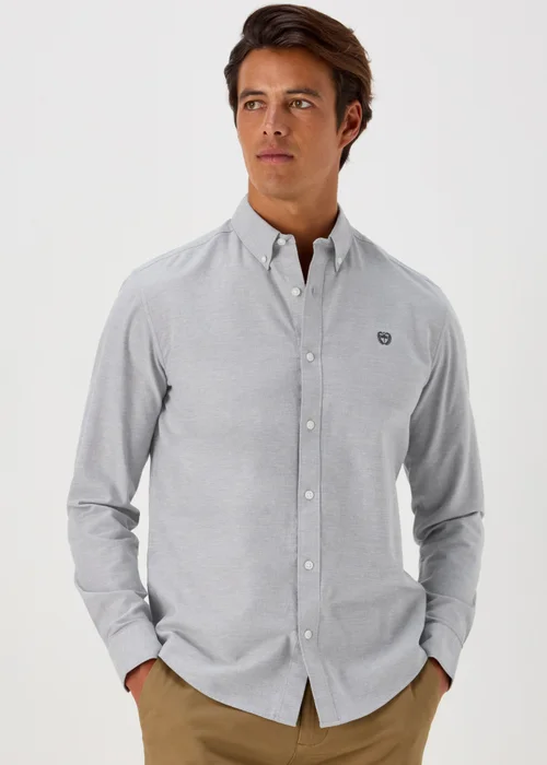 Grey Oxford Shirt - S Image 1