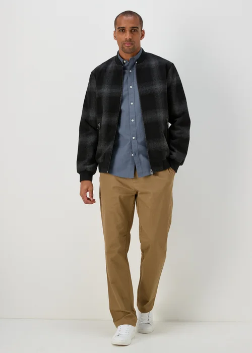 Blue Oxford Long Sleeve Shirt - Small Image 4