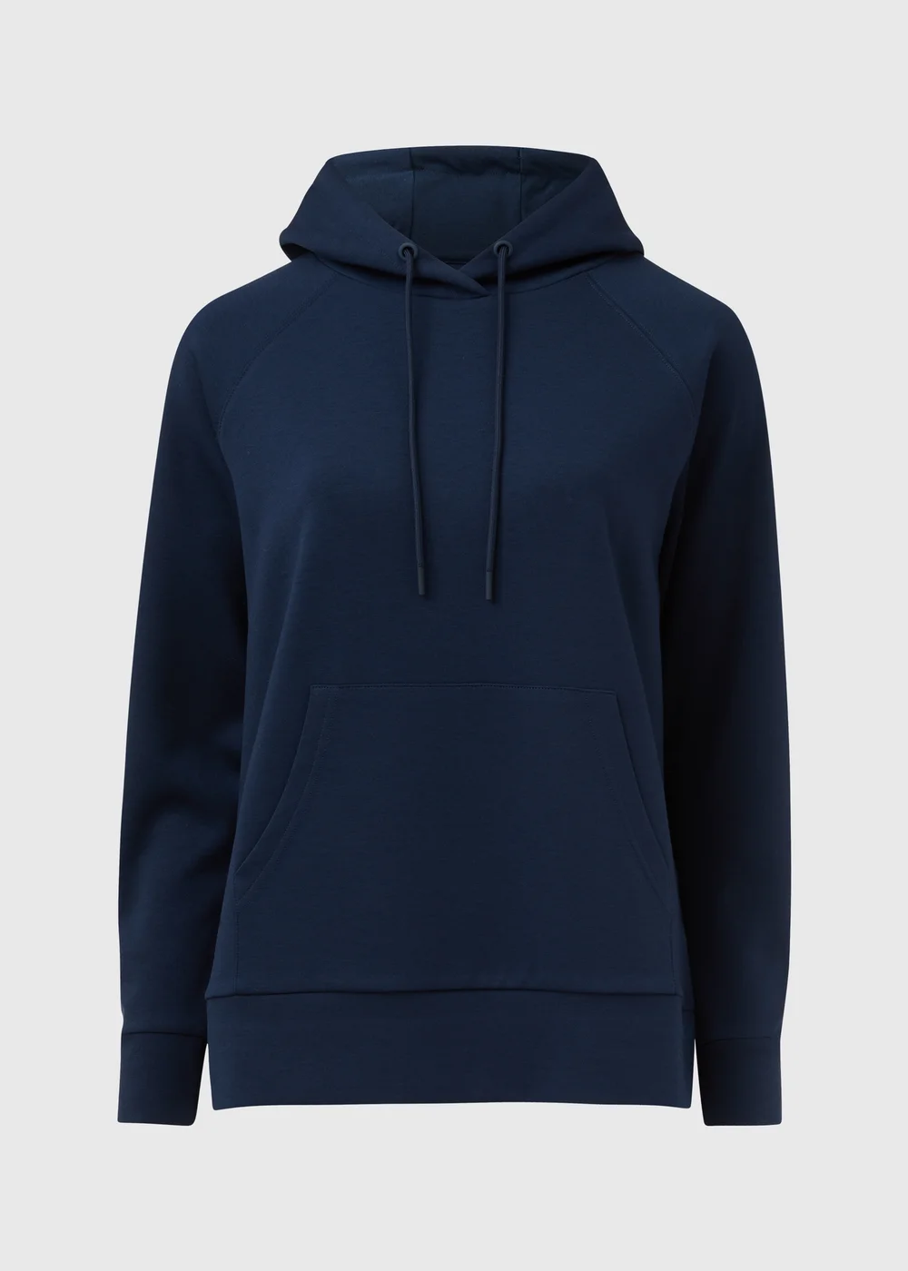 Souluxe Navy Longline Hoodie - S Image 5