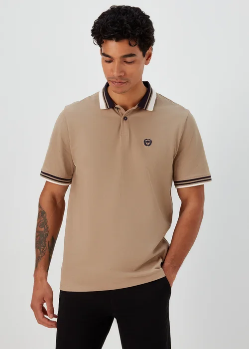 Stone Tipped Polo Shirt - S Image 1