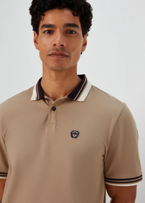 Stone Tipped Polo Shirt - S Image 3