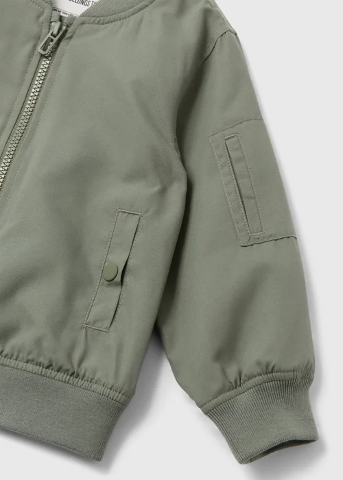 Boys Khaki Bomber Jacket (1-7yrs) - 2-3 Yrs Image 2