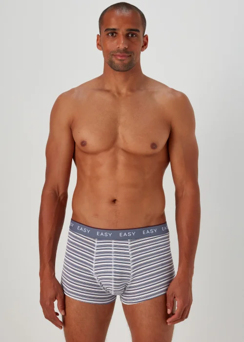 5 Pack Blue Floral Hipsters - Extra small Image 2