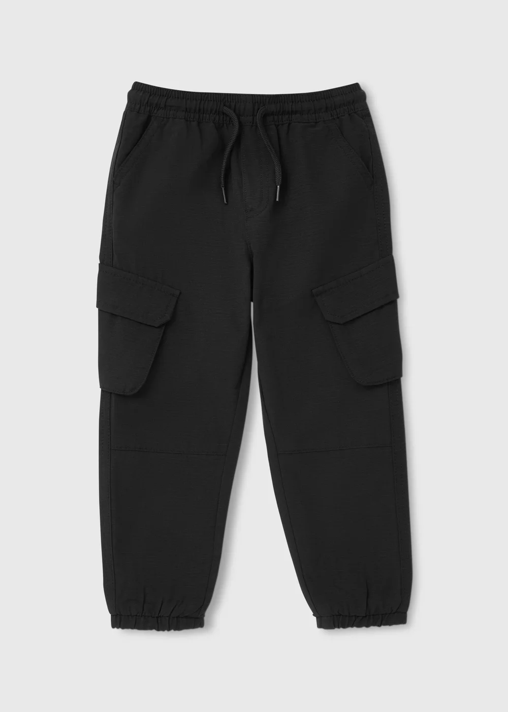 Boys Black Ripstop Cargo Pants (1-7yrs) - 1 half year to 2 Image 1