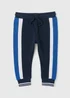 Boys Blue Cut & Sew Joggers (1-7yrs) - 1 to 1 half years Image 1