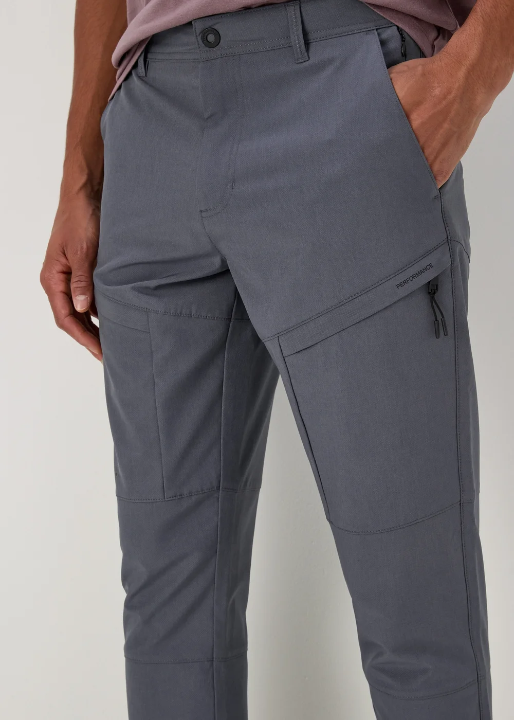 Grey Trekking Trousers - 30 Waist Regular Image 3