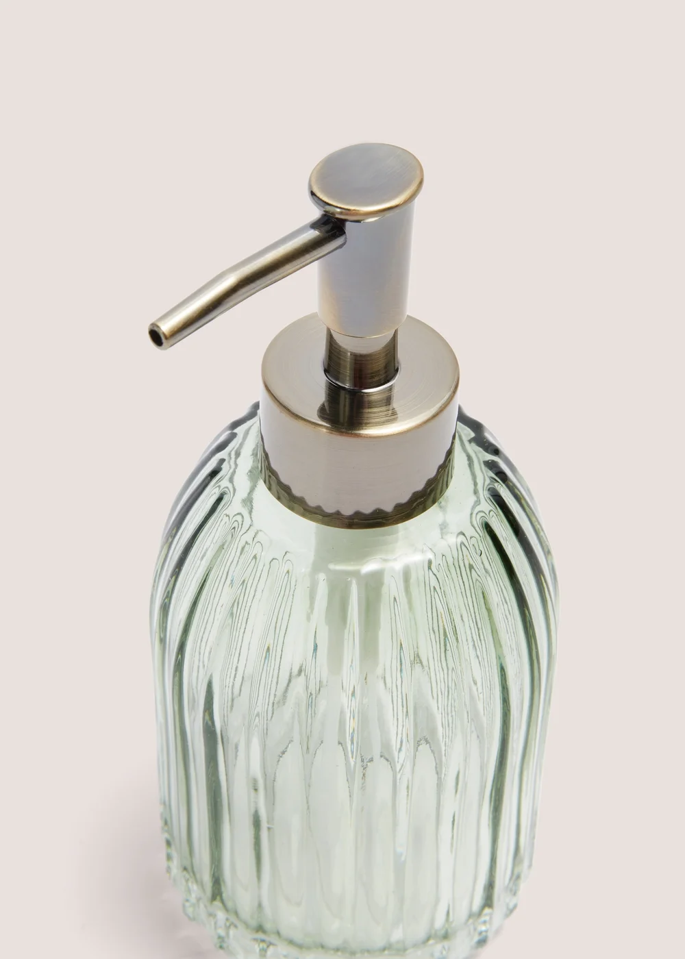 Green Glass Soap Dispenser ( 7x 7x17.6CM) Image 2