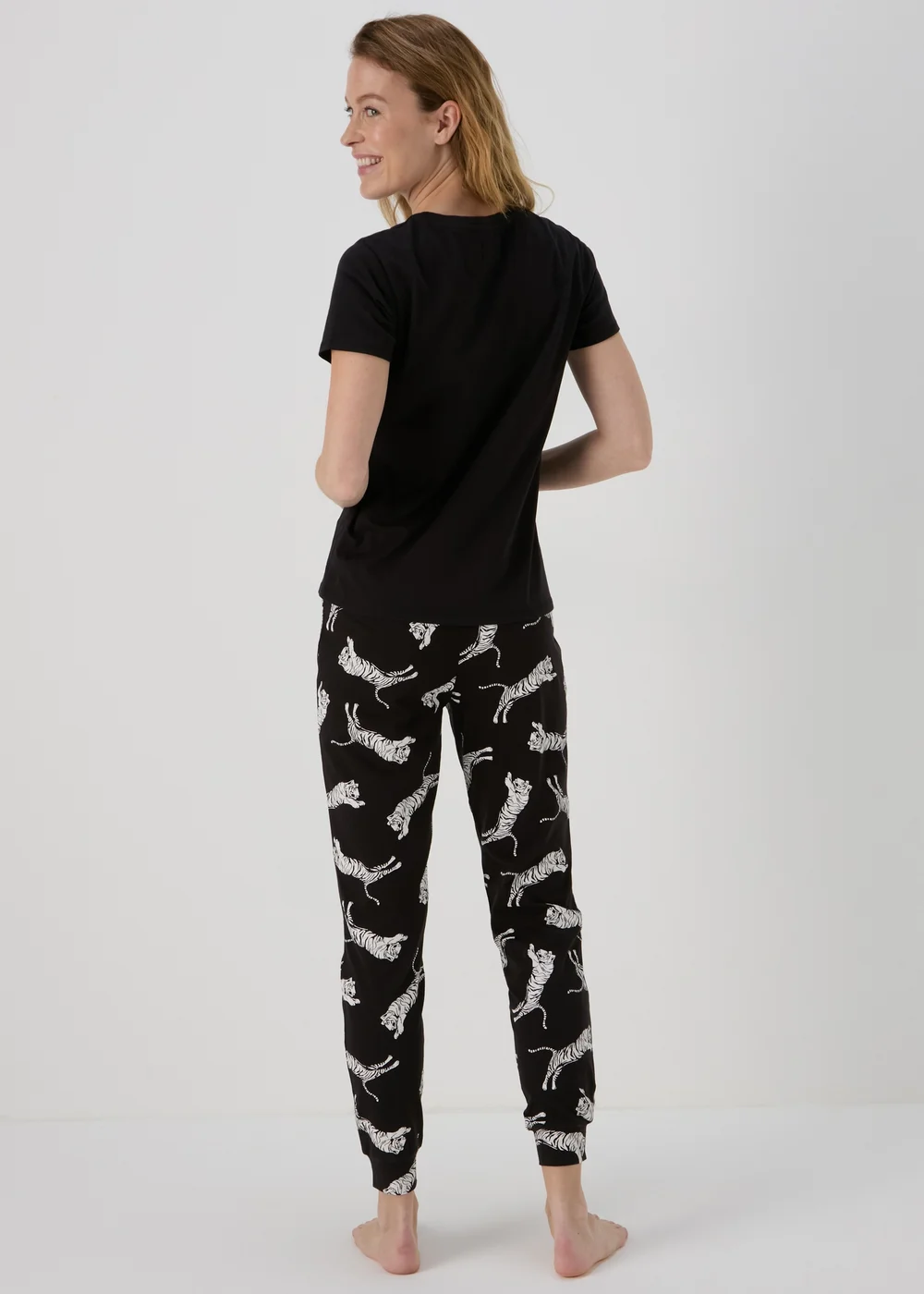 Black Tiger Pyjama Set - Extra small Image 2