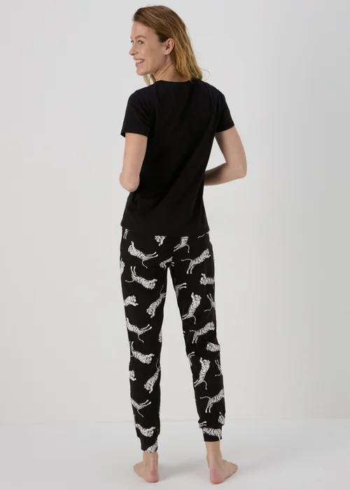 Black Tiger Pyjama Set - Extra small Image 2
