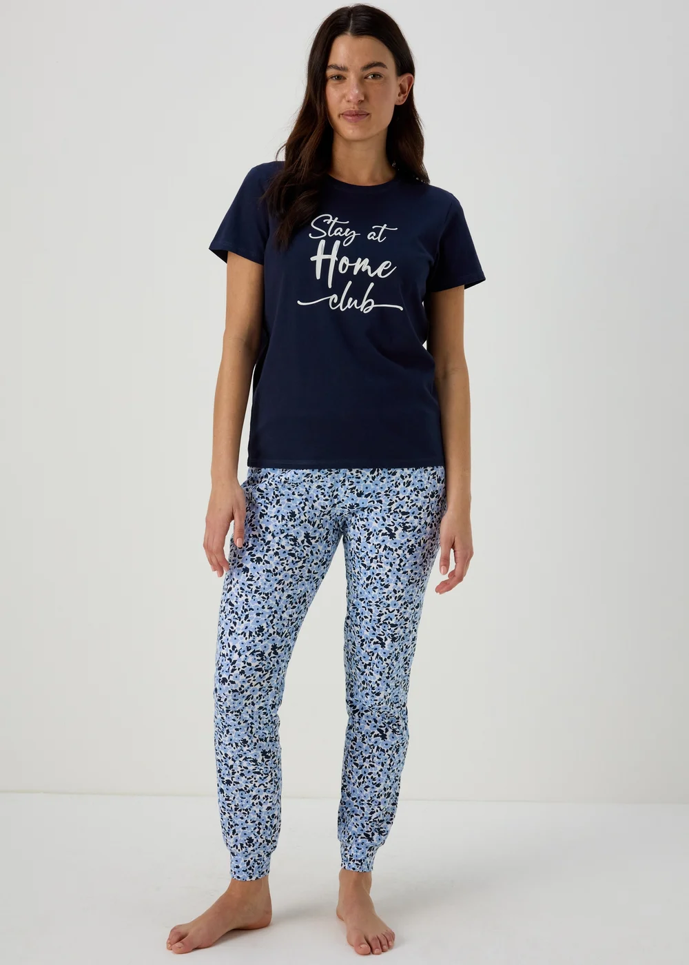 Navy Blue Home Pyjama Set - Extra small Image 1