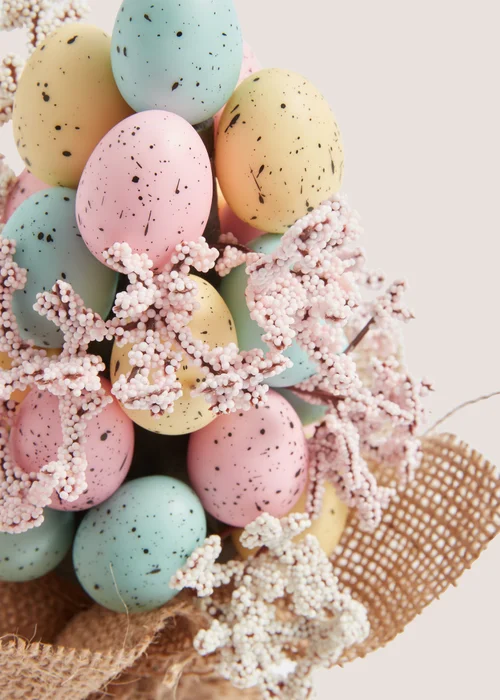 Multicoloured Easter Egg Topiary (10x10x20CM) Image 2
