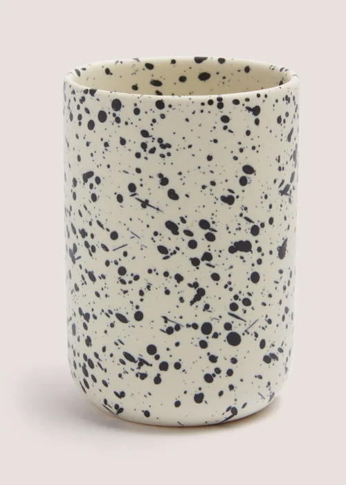 Cream Speckle Tumbler (9x9x11cm) Image 1