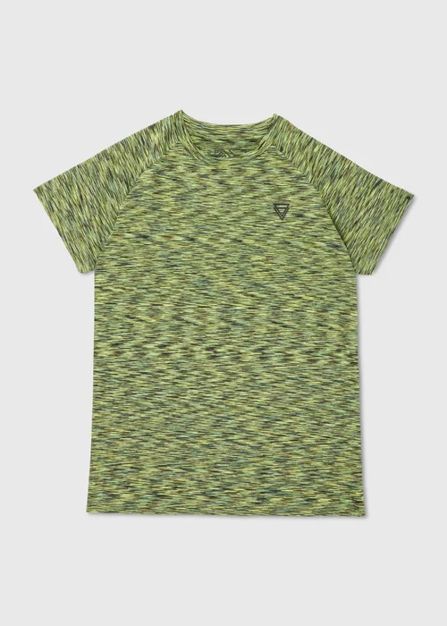 Boys Lime Space Dye T-Shirt (7-13yrs) - 7 Yrs Image 1