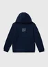 Boys Navy Limited Edition Printed Hoodie (7-13yrs) - 7 Yrs Image 1